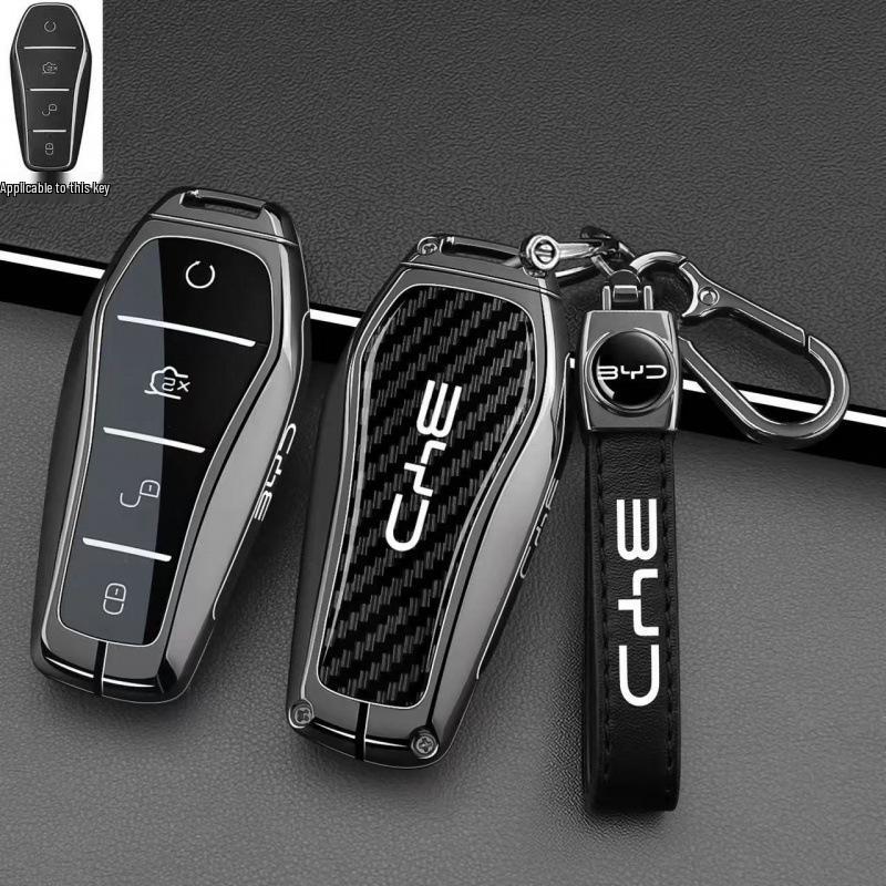 BYD Key Case for ATTO3, Dolphin, Shark Dolphin, Sealion7 - Protective Shell Cover
