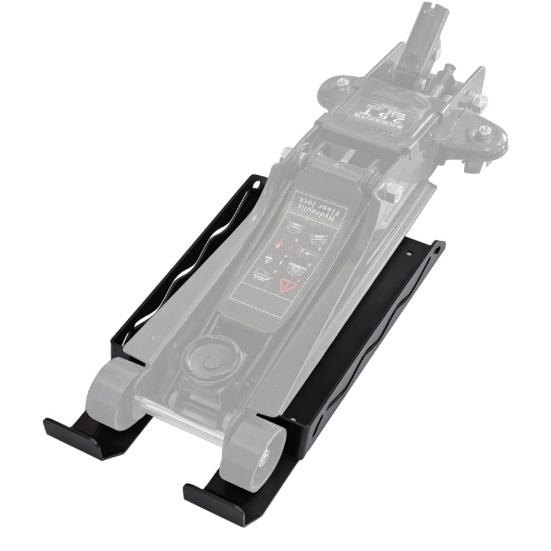 2Pcs Floor Jack Stand Rack Wall Mount Organizer Strong Load-bearing Easy To Install Hydraulic Trolley Jack Holder Storage Brackets