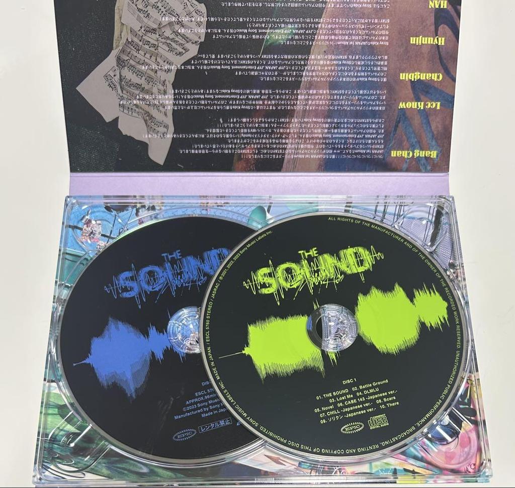 [USED] Stray Kids THE SOUND First Press Limited Edition A