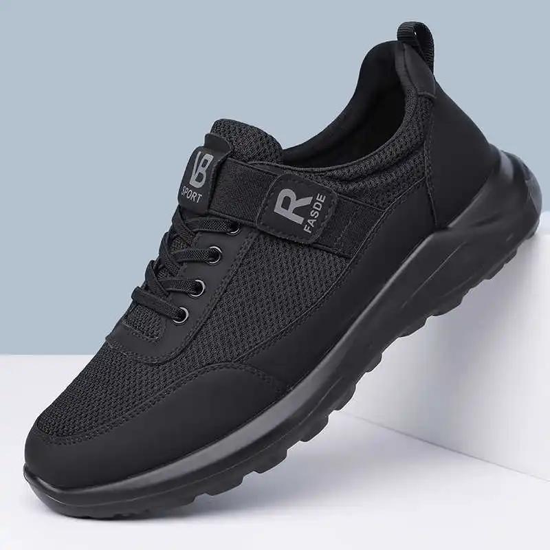 Thick Heeled Rubber Sole Men Summer Sport Shoes Spring Boots Large Size Ankle Sneakers High-end Nice Loufers Sneackers