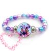 Demon Hunters Bracelets Girls Fashion Beaded Wristband Cute Cartoon Figure Jewelry Accessories Children Christmas Gift Toys
