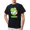 [Fineplus] T-Shirt, kurzärmelig, Super Mario, Yoshi-Print, Merchandise, Charakterartikel