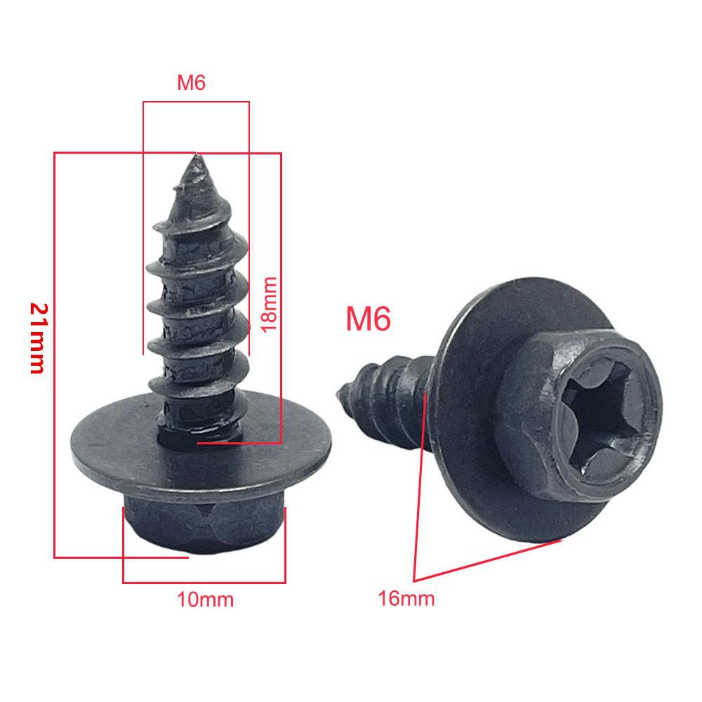 Toyota/Lexus Fender Bumper Hex Head Self-Tapping Screw (90159-60498)
