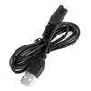 USB 8-förmiges Schwanzladekabel USB-Schnittstelle Rasiererkabel Elektrorasierer Ladekabel 8-förmiges Schwanzkabel