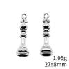Christmas Decorations Charms For Necklace Friendship Puzzle Game Card Tarot Charms Pendant Home Garden Male Pendant