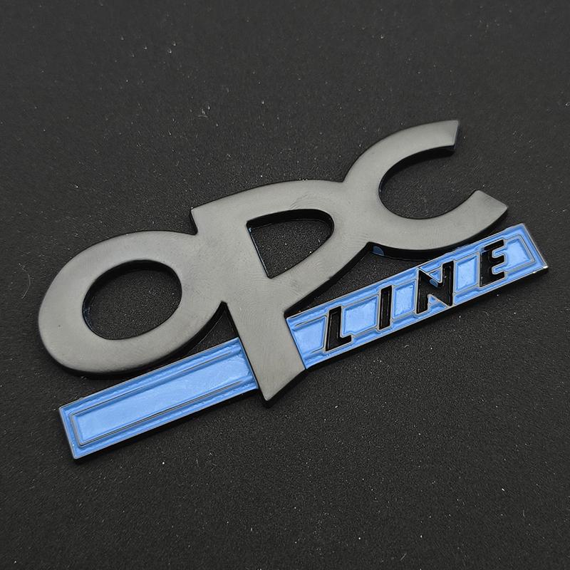 

3D Metal Logo OPC Car Grille Emblem Badge Rear Sticker For Opel Astra G H J K Corsa D Zafira B Insignia Mokka Regal Accessories