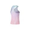 Regata Esportiva Masculina Série Running Lining Estampa Logo Gradiente Tops Branco AAYS037-1