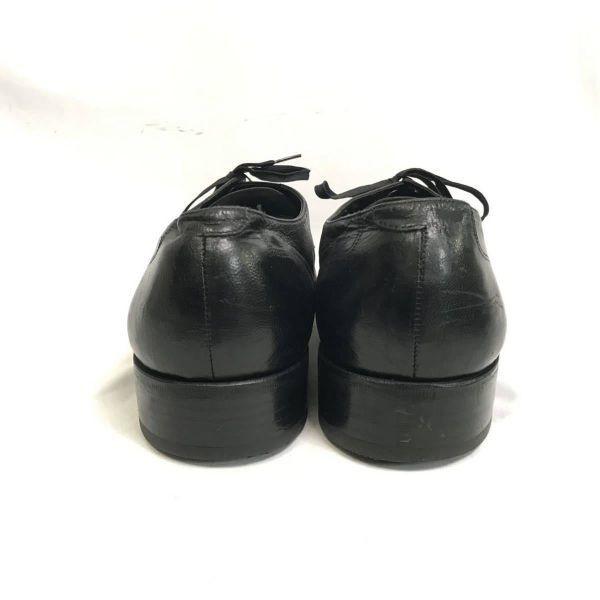 Vintage Florsheim Vollleder U-Tip Schuhe Schwarz 11D 28.5-29.0(GEBRAUCHT)