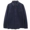 Made In USA Long Sleeve Work Shirt M Navy Men's Used