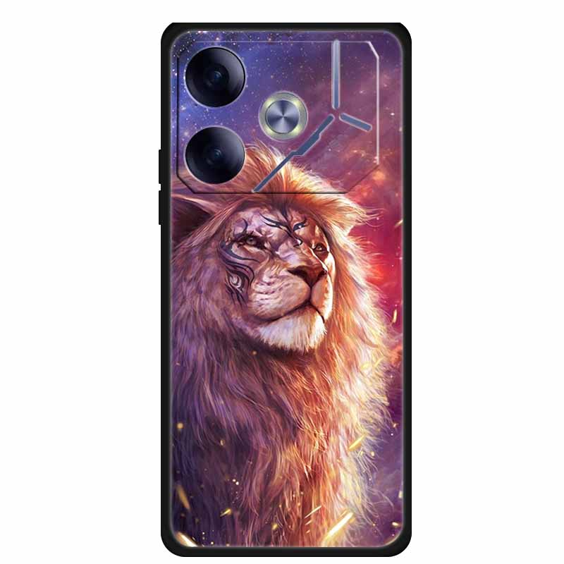 Phone Case For Tecno Pova 6 Back Cover Case Shockproof Black Silicone Soft Funda For Tecno Pova 6 Case Pova6 6.78" Capas Coque