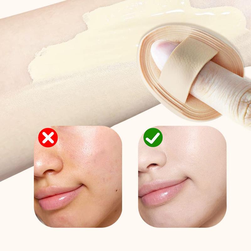 1/3Pcs Mini Finger Powder Puff Thicken Air Cushion Concealer Blusher Soft Makeup Sponge Wet Dry Use Facial Detail Beauty Tool