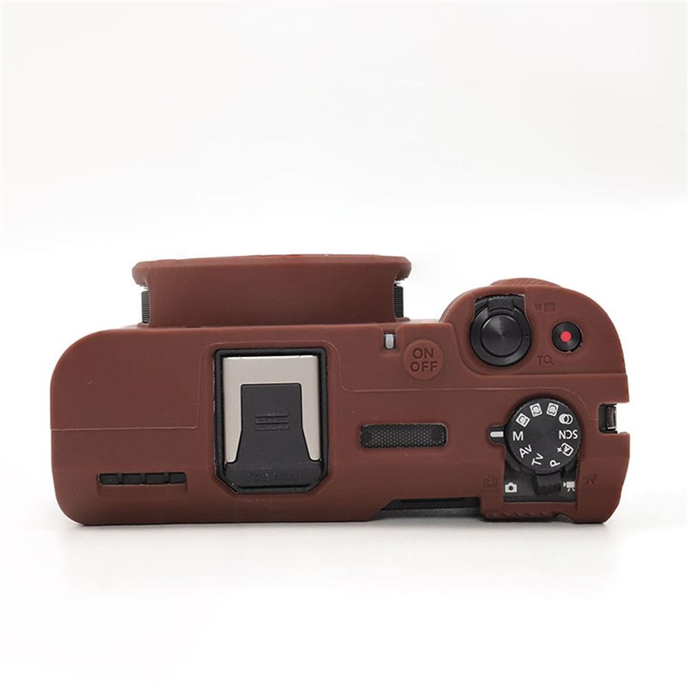 Custodia Morbida in Gomma Silicone per Canon PowerShot V1 Cover Corpo Armatura Pelle Con Protezione Obiettivo