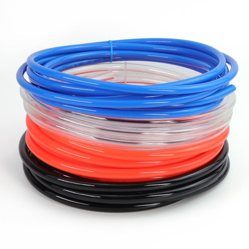 PU Pneumatic Tube 2/5/10M ID 2-12mm High Pressure Air Hose Polyurethane Tubing Flexible Compressor Hose for Line Pneumatic Tools