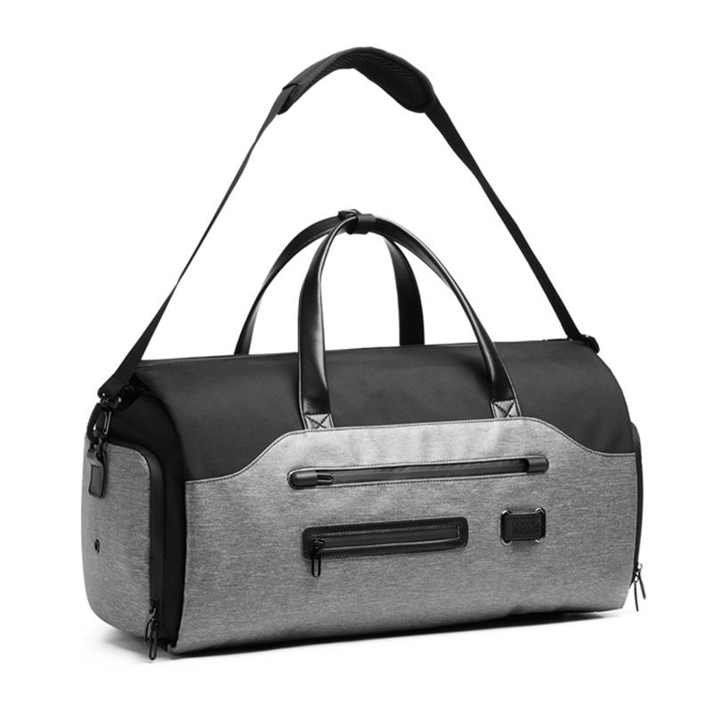 Borsa da Viaggio Pieghevole da Uomo per Affari Viaggi a Breve Distanza Portatile a Spalla Outdoor Impermeabile Multifunzionale per Abito Borsa da Palestra