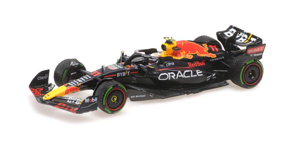 Minichamps Oracle Red Bull Racing RB18 2022 F1 Japanese GP 2nd Place Perez 1/43 #11 S.