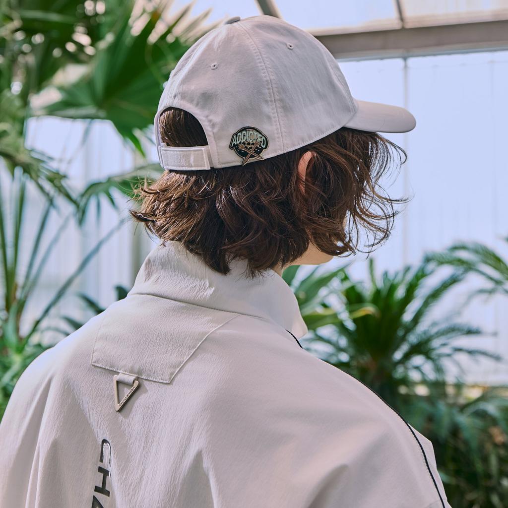 CHALLENGER Men'S Magnetic Ball Marker Nylon Ball Cap White
