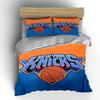 Set Biancheria da Letto Basket New York Knicks Set Copripiumino Copripiumino Federe (1 * Copripiumino 2 * Federe, senza piumino)