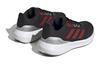 adidas Runfalcon 3.0 Fabric Slip Resistant Slip Resistant Low Top Kids' Running Shoes Black Red Kids' IE7252