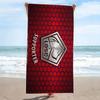 Lille OSC Print Beach Towel, Large Soft Quick Dry Towel for Beach Camping Swimming