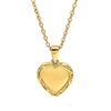 Sweet Summer Titanium Heart Pendant Necklace for Women - Light Luxury Jewelry