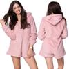 PIŻAMA ONESIE Kigurumi Kombinezon Przebranie Kostium MIŚ BRUDNY RÓŻ [ONESIE13]