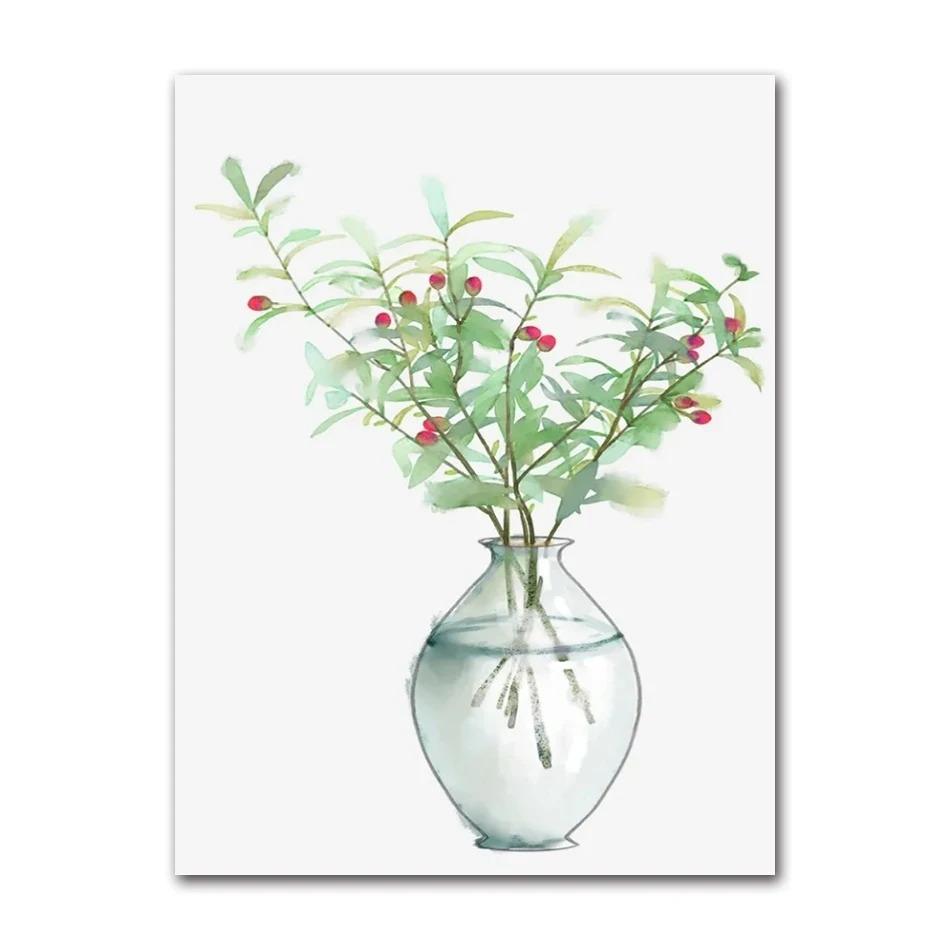 Sunflower Floral Lilac Watercolor Posters Boho Wall Art Canvas Painting Prints Pictures Nordic Style Living Room Interior Decor