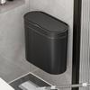2025 Smart Wall-Mounted Automatic Flip-Top Trash Can for Kitchen & Bathroom