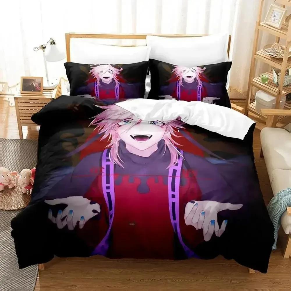 Nytt Doma Sängklädesset Enkelt Twin Full Queen King Size Sängset Vuxen Barn Sovrum Påslakanset 3D Tryck Anime Lakan Set