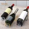 Countertop Wine Rack Iron Wine Bottle Beer Holder Champagne Shelf Drink Display Stand for Home Bar Counter Decor
