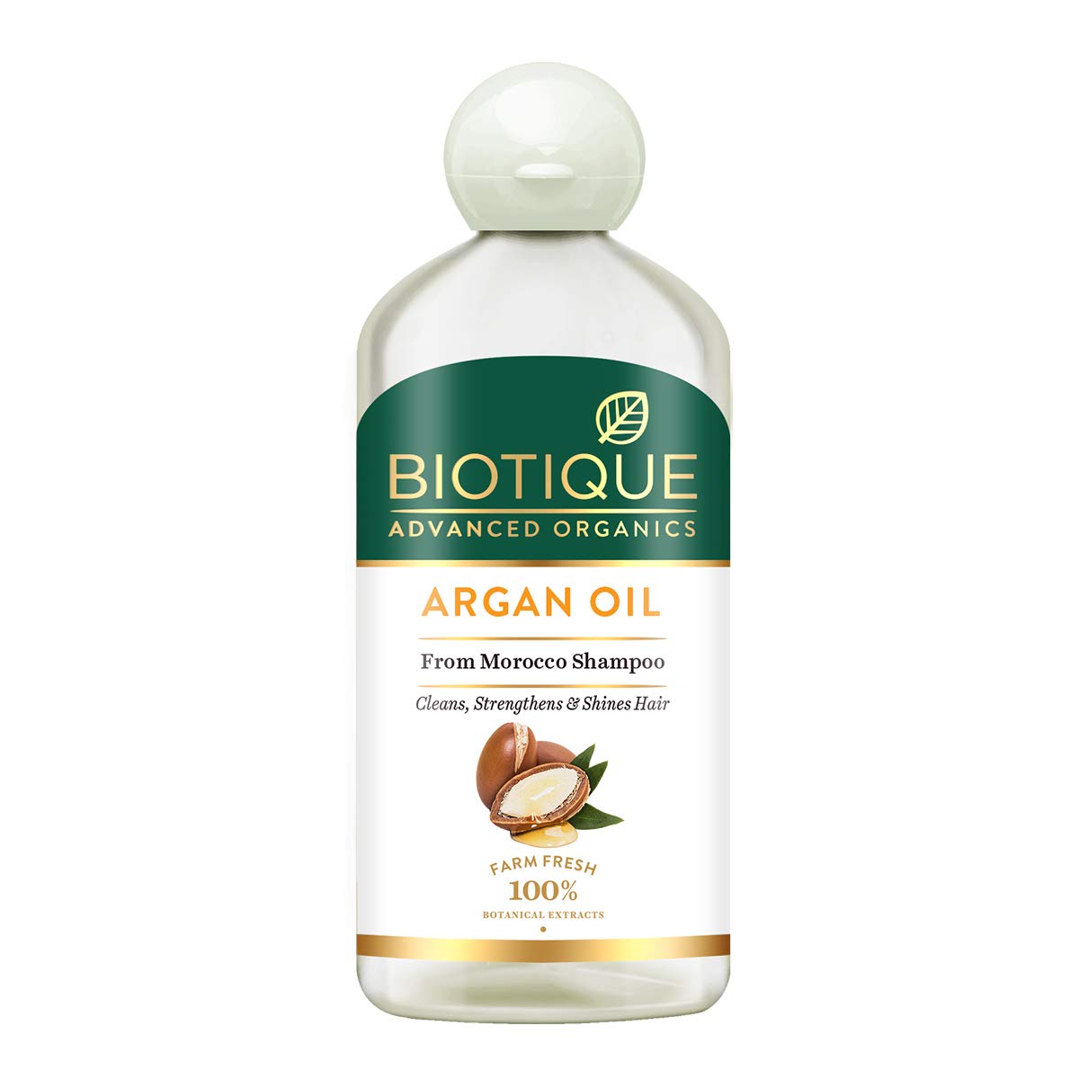 

Шампунь для волос Biotique Argan Oil из Марокко, 300мл (Пакет из 1) Е324