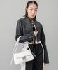 [X-girl] Tasche mit Motiv-Schnalle 105243053005 Weiß Einheitsgröße