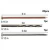 Effective Copper Nail Spikes 4 Inch Length for Tree and Stump Root Management