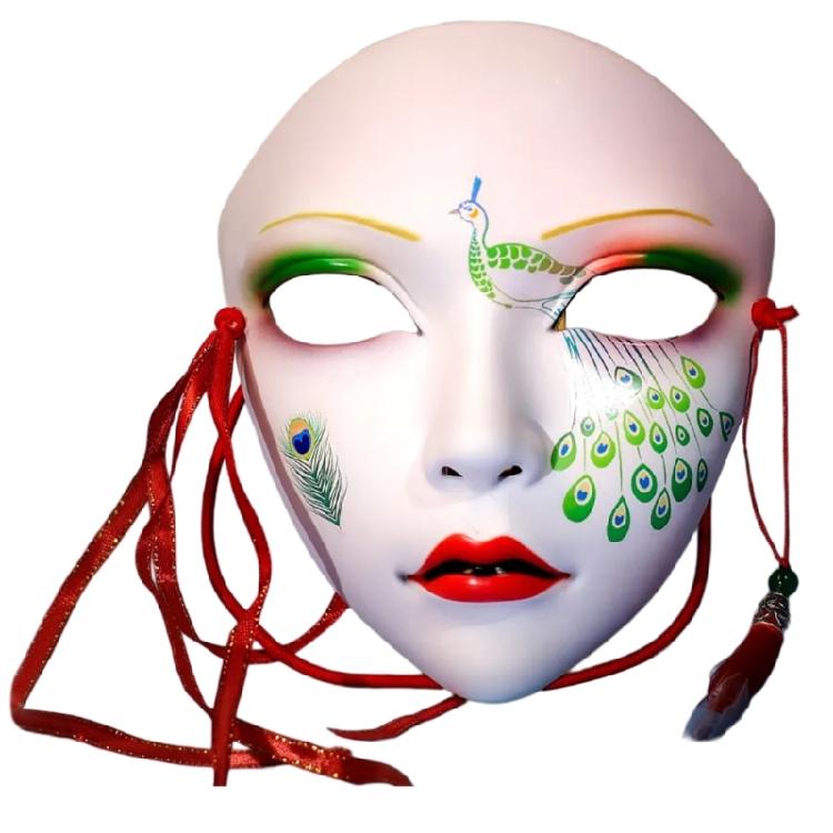 Carnivals Mask Masquerade Mask Full Face Mask Anime Mask Party Mask Chinese Styles Mask Halloween Mask
