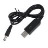 USB 5V auf DC 9V 5,5mm 2,1mm Power Boost Line Step Up Modul USB Power Adapter Anschlusskabel 2,1x5,5mm Konverter