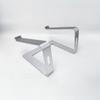 Portable Foldable Aluminum Laptop Stand Lightweight Desktop Holder for 10-17 Inch Laptops Business Trip Use