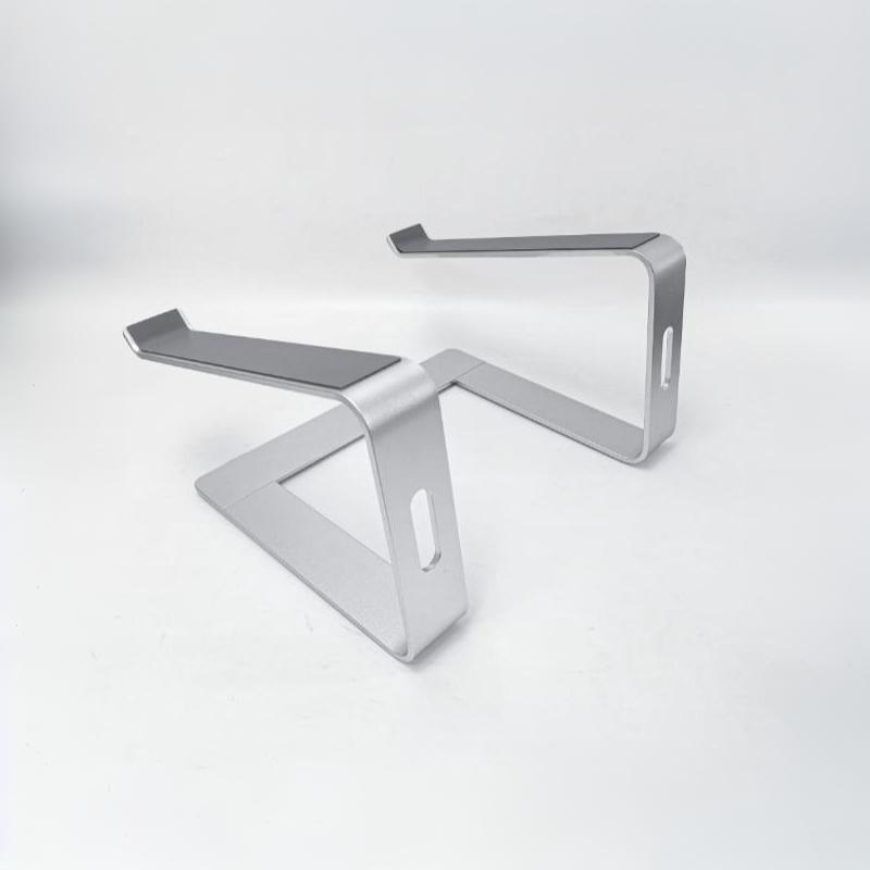 Portable Foldable Aluminum Laptop Stand Lightweight Desktop Holder for 10-17 Inch Laptops Business Trip Use