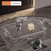 Yicang Transparent Ripple Rectangular Serving Trays