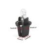 uxcell Automotive Light DC 12V 1.2W T5 74 LED Dashboard