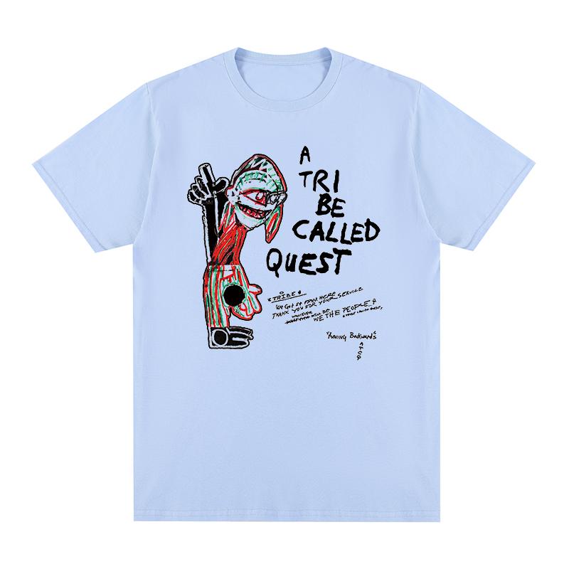 

A TRIBE CALLED QUEST ATCQ Hip Hop Music T-shirt harajuku streetwear Vintage Summer Cotton T Shirt Men New TEE TSHIRT Womens Tops 4XL
