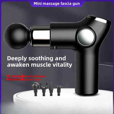 Mini Massage Faszienpistole Haushalt Muskelentspannungsmassagegerät Nacken Faszienpistole Fitness Artefakt Elektrische Massagepistole