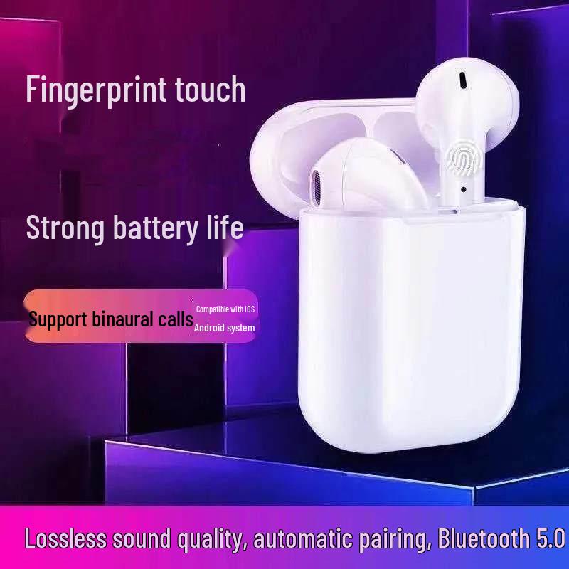 2026 True Wireless Noise-Cancelling Earphones: Long-Wearing, Pain-Free, Ideal for Running and Compatible with Apple & Android.