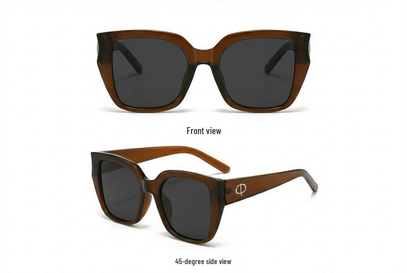 KAJILA 2026 European Fashion Square Frame Polarized Sunglasses for Women - Trendy & Versatile Sun Protection