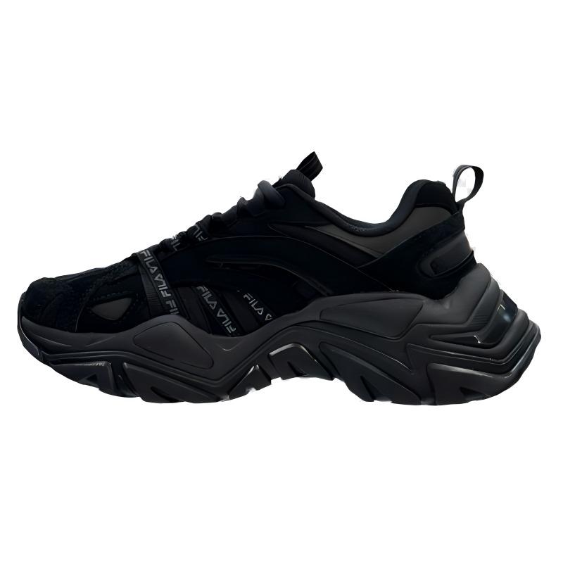 

FILA Leather Low top Casual Running Shoes Unisex Black 1RM02723F_001 250
