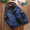 Men's 3-in-1 Outdoor Sports Jacket Set with Fleece - Mountaineering & Fishing Outerwear.