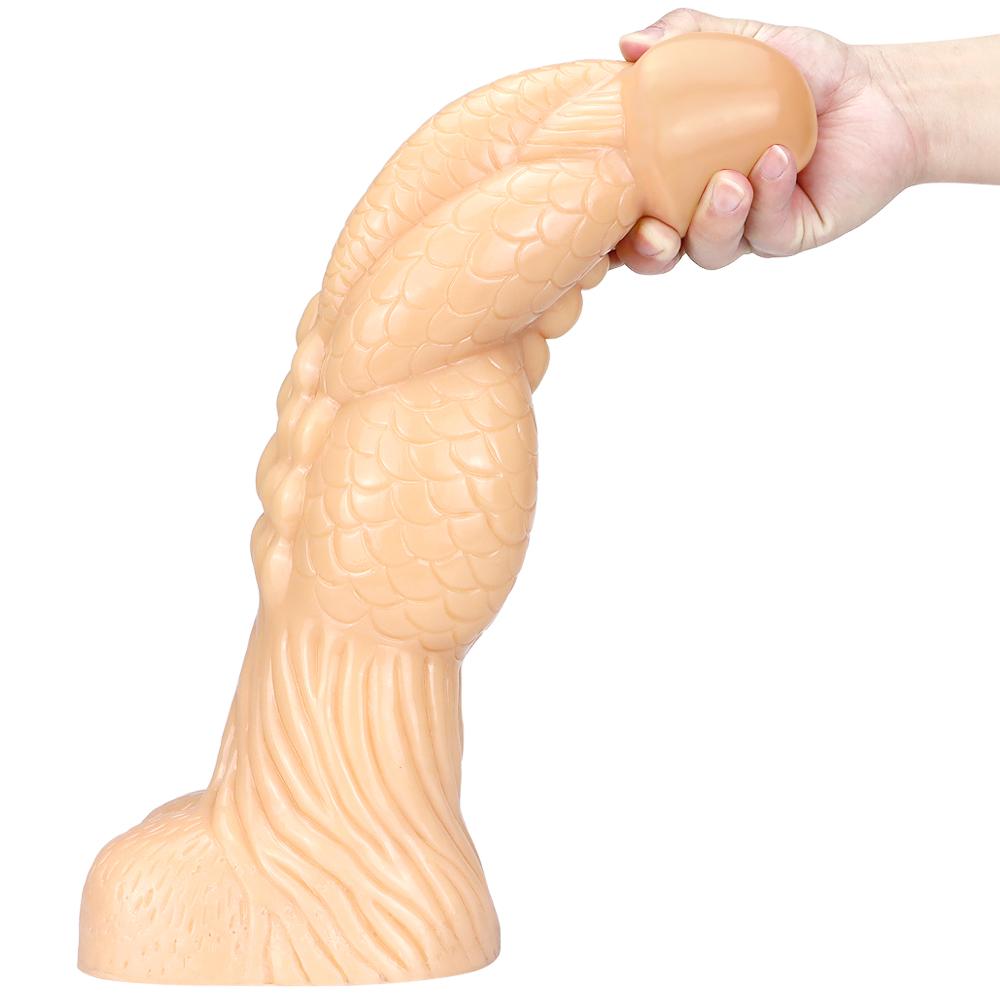 37cm Oversized PVC Dildos Butt Plugs Masturbators Fisting Strap on Penis Realistic Dick Big Cock Sex Toy