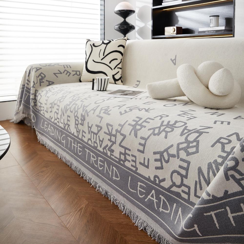 Universal Sofa Cover Towel Nordic Style All-Inclusive Full Covered Sofa Cover Four Seasons Universal Sofa Cushion Blanket