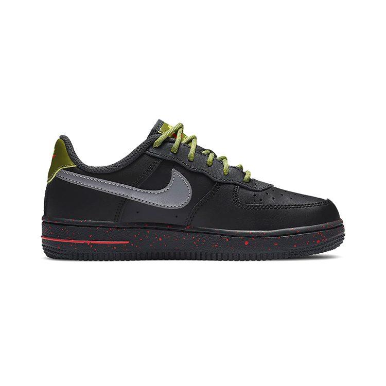 Nike Air Force 1 Low Black Asparagus PS DC2098-001