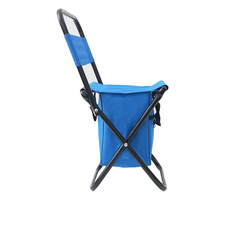 Przenośne Składane Krzesło Outdoorowe - Wielofunkcyjny Rozkładany Fotel i Ręczny Stołek z Nadrukowanym Logo