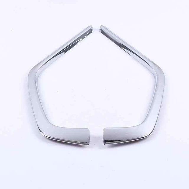 

Для Toyota RAV4 XA50 Авто Стайлинг Abs Verchroomde Авто Voor Решетка бампера Декоративная крышка Versieringen серебряный