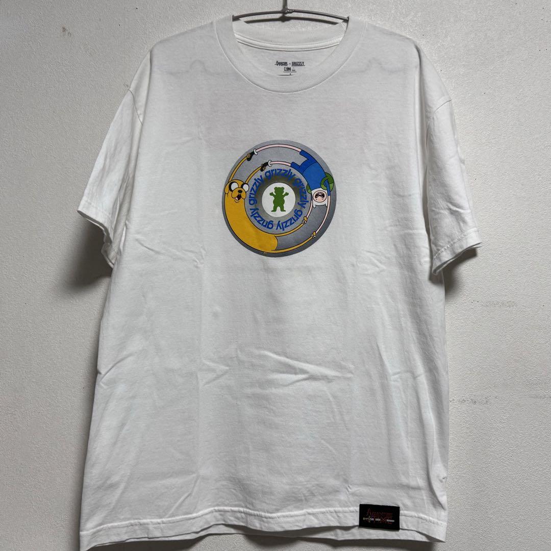 

[USED] Rare ADVENTURE TIME x GRIZZLY T-shirt